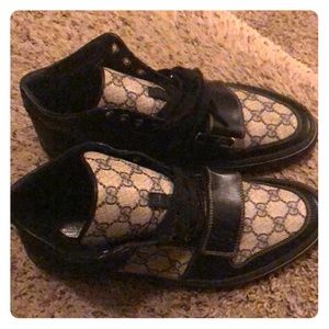 Gucci Shoes - Gucci high top monogram fashion Gucci Shoes - Gucci high top monogram fashion